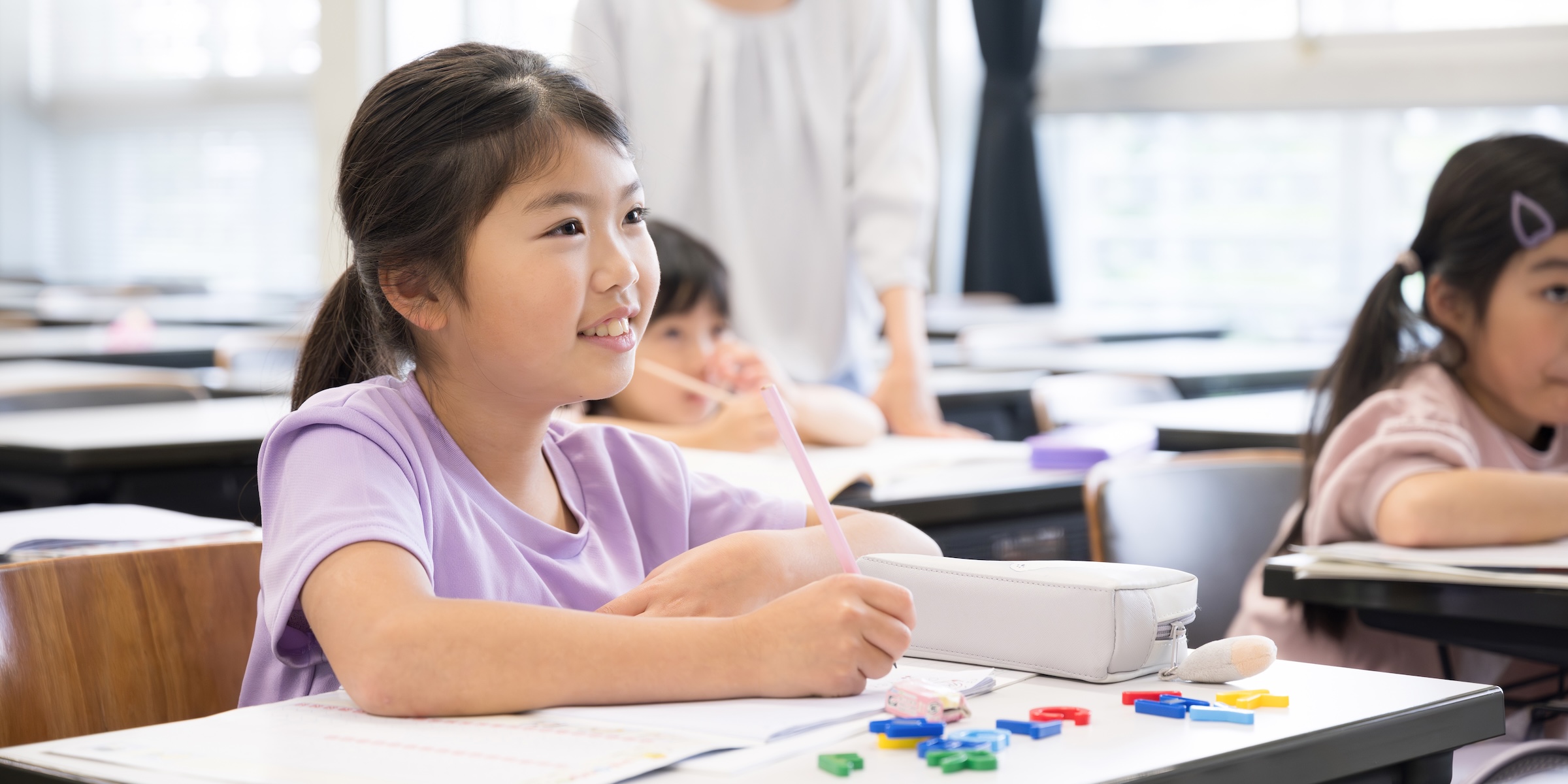 小学生クラスのレッスン風景